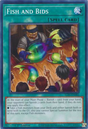 Fish and Bids - ALIN-EN086 - Common 1st Edition