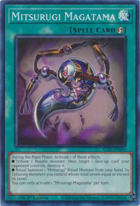 Mitsurugi Magatama - ALIN-EN094 - Super Rare 1st Edition