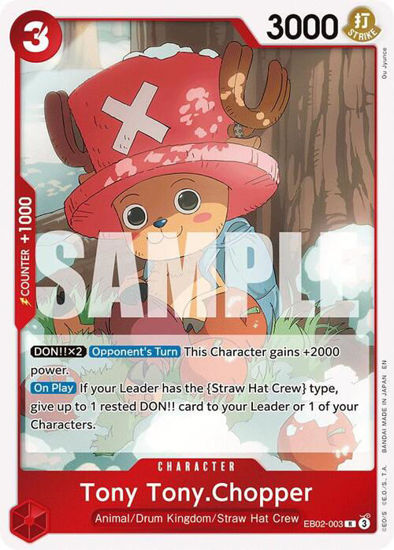 Tony Tony.Chopper - EB02-003 - Rare