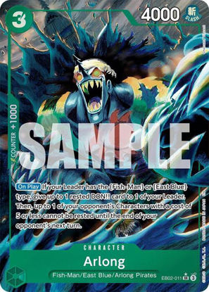 Arlong (Alternate Art) - EB02-011a - Alternate Art