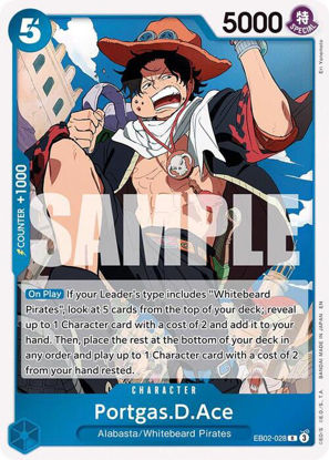 Portgas.D.Ace - EB02-028 - Rare