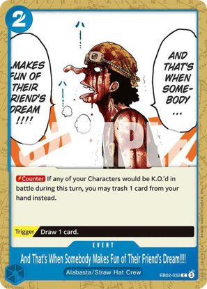 And That's When Somebody Makes Fun of Their Friend's Dream!!!! - EB02-030 - Common