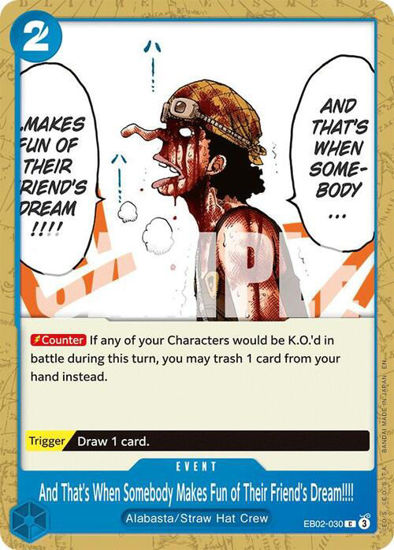 And That's When Somebody Makes Fun of Their Friend's Dream!!!! - EB02-030 - Common