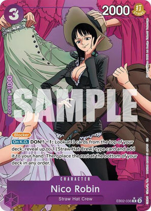 Nico Robin (Alternate Art) - EB02-036a - Alternate Art