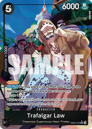 Trafalgar Law (Alternate Art) - EB02-045a - Alternate Art
