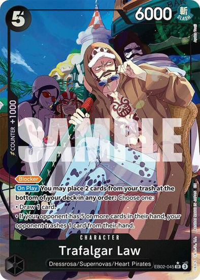 Trafalgar Law (Alternate Art) - EB02-045a - Alternate Art