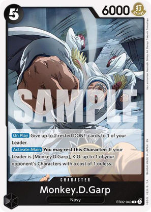 Monkey.D.Garp - EB02-049 - Rare