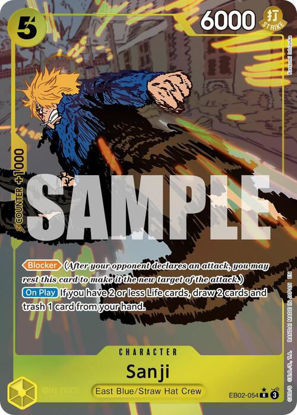 Sanji (Alternate Art) - EB02-054a - Alternate Art