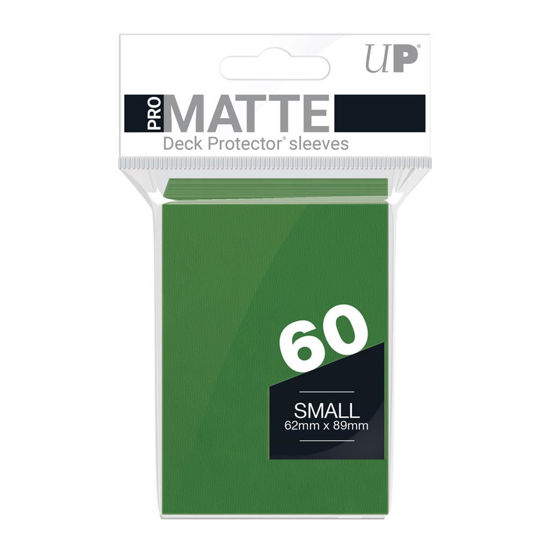 Ultra Pro Deck Protectors - Small Size (60) - Matte Green