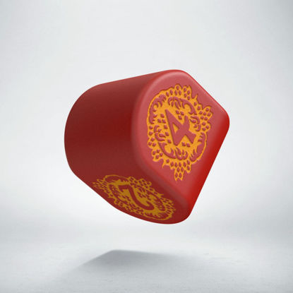 Q-Workshop - D4 Dragon Slayer Modern Red & Orange
