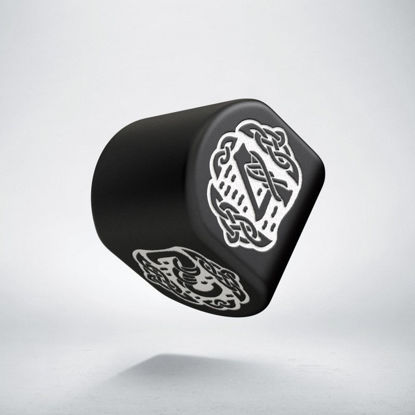 Q-Workshop - D4 Celtic 3D Revised Modern Black & White