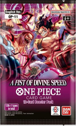 One Piece Card Game - A Fist Of Divine Speed OP-11 Booster Pack - EN