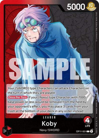 Koby - OP11-001 - Leader