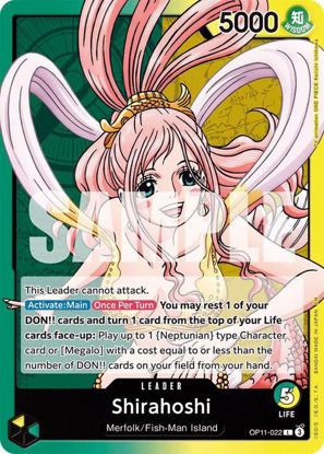 Shirahoshi - OP11-022 - Leader