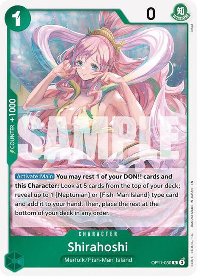 Shirahoshi - OP11-030 - Rare