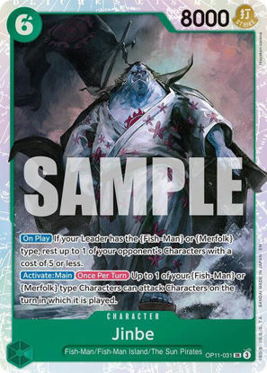 Jinbe - OP11-031 - Super Rare