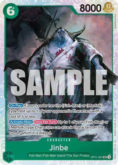 Jinbe - OP11-031 - Super Rare