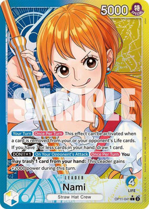Nami (Alternate Art) - OP11-041a - Alternate Art