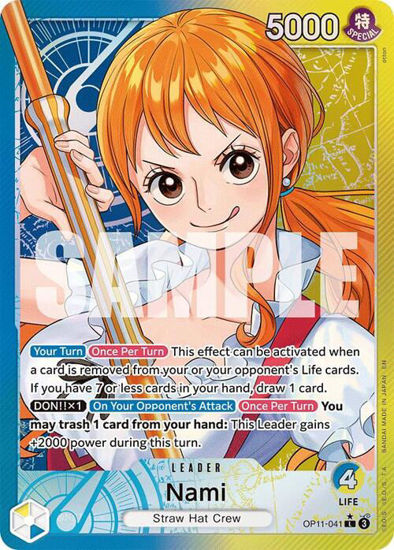 Nami (Alternate Art) - OP11-041a - Alternate Art
