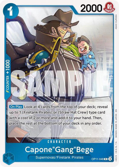 Capone"Gang"Bege - OP11-048 - Rare