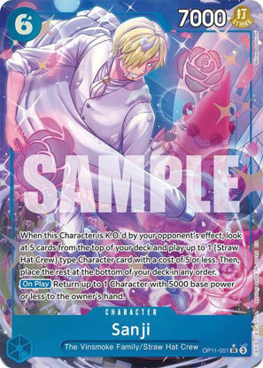 Sanji (Alternate Art) - OP11-051a - Alternate Art
