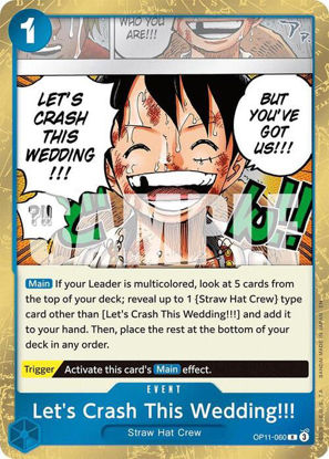 Let's Crash This Wedding!!! - OP11-060 - Rare