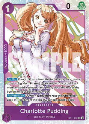 Charlotte Pudding - OP11-070 - Super Rare