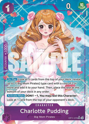 Charlotte Pudding (Alternate Art) - OP11-070a - Alternate Art