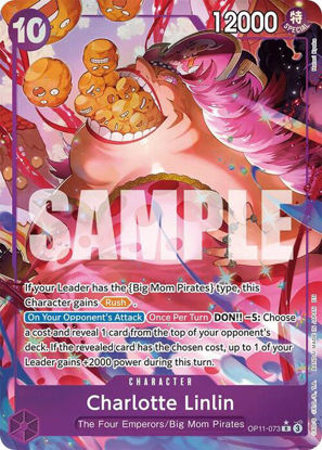 Charlotte Linlin (Alternate Art) - OP11-073a - Alternate Art