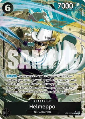 Helmeppo (Alternate Art) - OP11-092a - Alternate Art