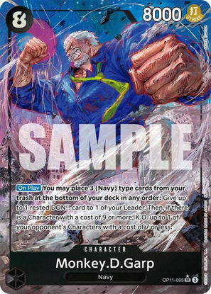 Monkey.D.Garp (Alternate Art) - OP11-095a - Alternate Art