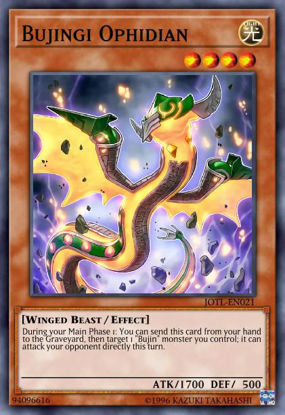 Bujingi Ophidian - JOTL-EN021 - Common 1st Edition
