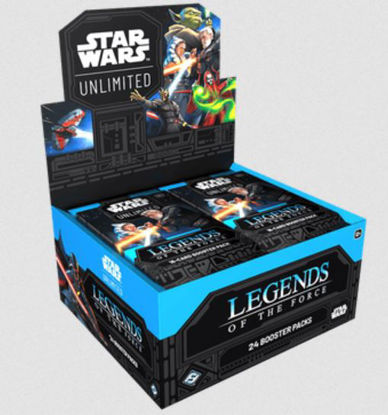 FFG - Star Wars: Unlimited - Legends of the Force Booster Display (24 Booster) - EN