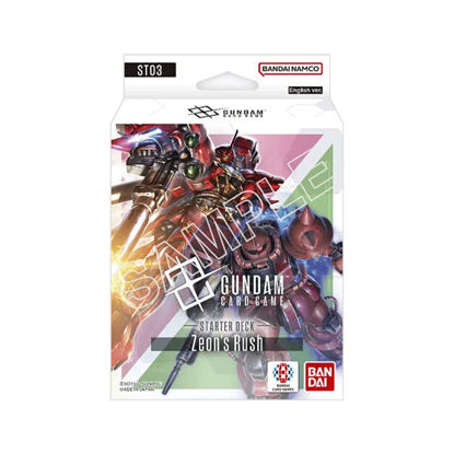 Gundam Card Game - Starter Deck Zeon's Rush ST03 - EN