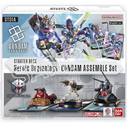 Gundam Card Game - Starter Deck Heroic Beginnings ASSEMBLE SET ST01A - EN