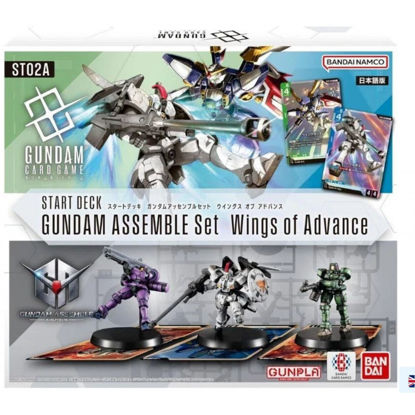 Gundam Card Game - Starter Deck Wings of Advance ASSEMBLE SET ST02A - EN