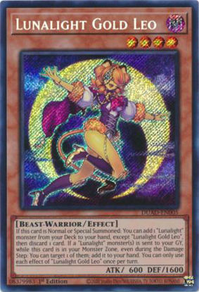 Lunalight Gold Leo - DUAD-EN005 - Secret Rare 1st Edition