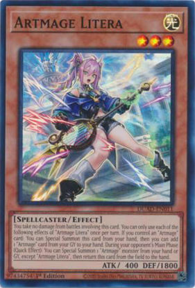 Artmage Litera - DUAD-EN011 - Super Rare 1st Edition
