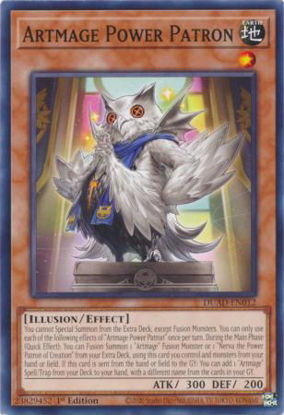 Artmage Power Patron - DUAD-EN012 - Common 1st Edition