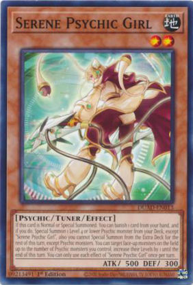 Serene Psychic Girl - DUAD-EN013 - Common 1st Edition