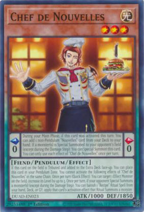 Chef de Nouvelles - DUAD-EN023 - Common 1st Edition