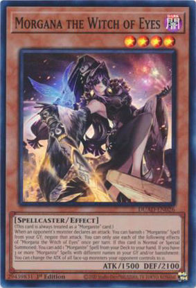 Morgana the Witch of Eyes - DUAD-EN026 - Super Rare 1st Edition