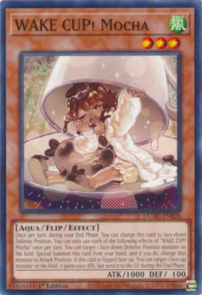 WAKE CUP! Mocha‎ - DUAD-EN028 - Common 1st Edition