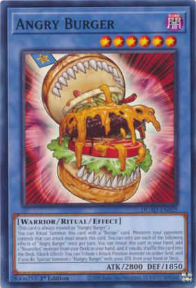 Angry Burger - DUAD-EN029 - Common 1st Edition
