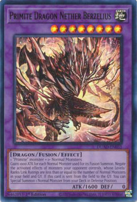 Primite Dragon Nether Berzeulius - DUAD-EN035 - Ultra Rare 1st Edition