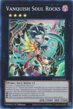 Vanquish Soul Rocks - DUAD-EN046 - Super Rare 1st Edition