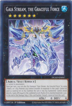 Gaia Stream, the Graceful Force - DUAD-EN047 - Common 1st Edition