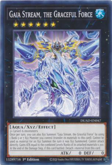 Gaia Stream, the Graceful Force - DUAD-EN047 - Common 1st Edition