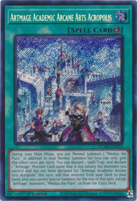 Artmage Academic Arcane Arts Acropolis - DUAD-EN054 - Secret Rare 1st Edition