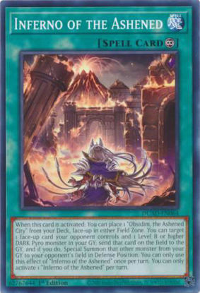 Inferno of the Ashened - DUAD-EN064 - Common 1st Edition